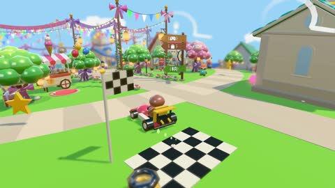 Screenshot: Go kart