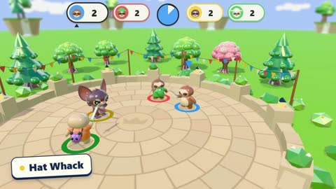 Screenshot: Hat whack