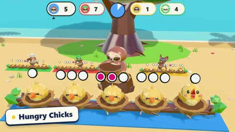 Screenshot: Hungry chicks