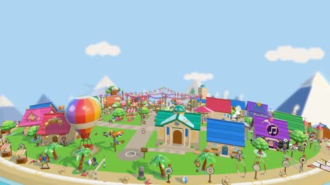 Screenshot: The island