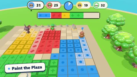 Screenshot: Paint the plaza