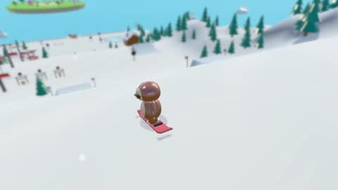 Screenshot: Snowcap Peak
