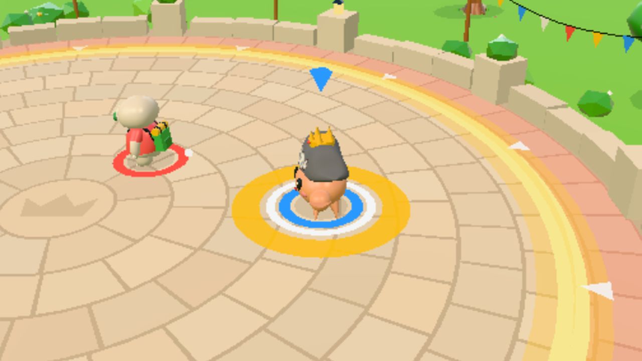 Capt Crabs wearing the crown in Sloth Tag